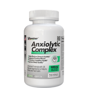 Vitaminer Complexo Ansiolítico Anti Ansiedade 986mg - 60 Cápsulas