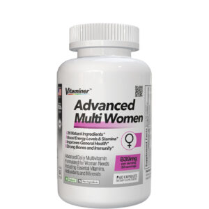 Vitaminer Multivitamínico Avançado para Mulheres 839mg - 60 Cápsulas
