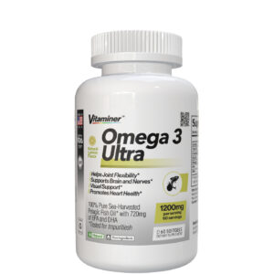 Vitaminer Omega 3 Ultra - Óleo de Anchova 720mg EPA DHA - 60 Softgels