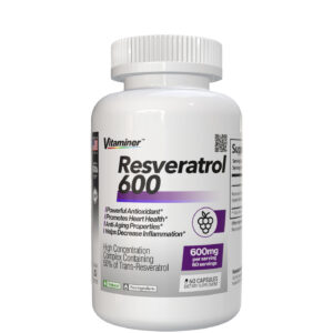 Vitaminer Resveratrol 600 600mg - 60 Cápsulas