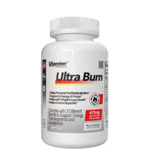 Vitaminer Ultra Burn Termogênico e Nootrópico 471mg - 60 Cápsulas